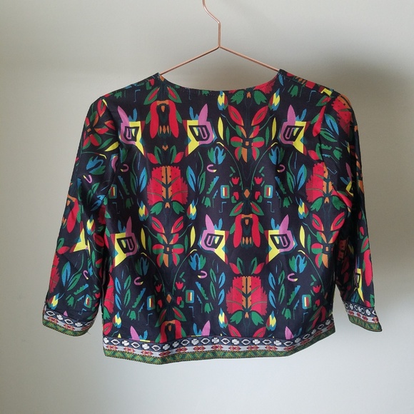 Bright African / Middle Eastern Patterned Jacket - Picture 2 of 2